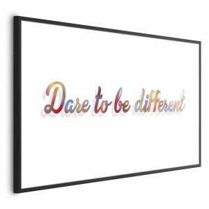 Plakat Be different 42×29,7 cm 584467