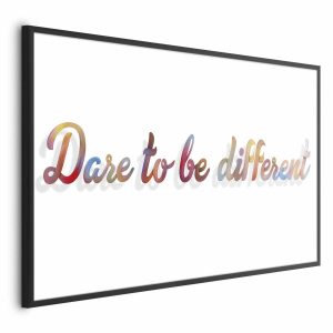 Plakat Be different 60×40 cm 582192 Plakat Be different 60×40 cm 582192