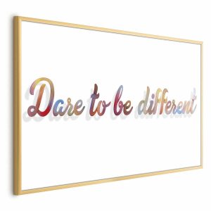 Plakat Be different 90×60 cm 579964 Plakat Be different 90×60 cm 579964