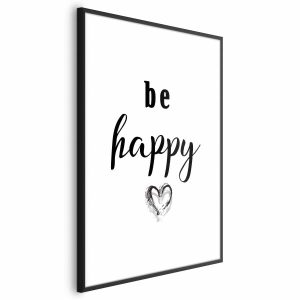 Plakat Be happy 21×30 cm 585596 Plakat Be happy 21×30 cm 585596