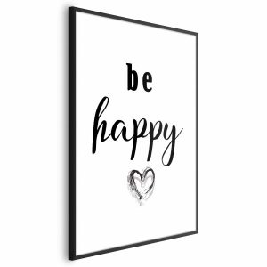 Plakat Be happy 60×90 cm 581627 Plakat Be happy 60×90 cm 581627