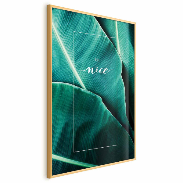 Plakat Be nice 21x30 cm 585409