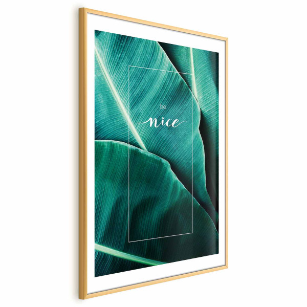 Plakat Be nice 29,7x42 cm 584103
