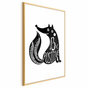 Plakat Be positive 40×60 cm 584049 Plakat Be positive 40×60 cm 584049