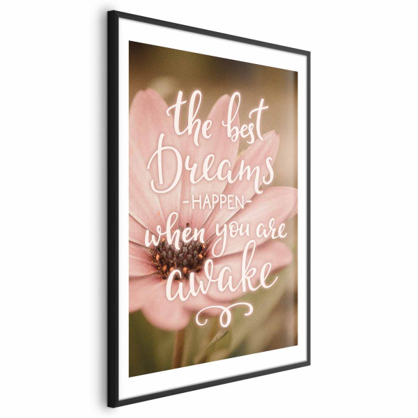 Plakat Best dreams 21x30 cm 579414