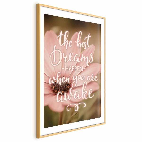 Plakat Best dreams 21x30 cm 577533