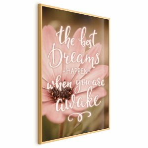 Plakat Best dreams 40×60 cm 577584 Plakat Best dreams 40×60 cm 577584