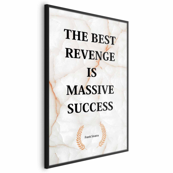 Plakat Best Revenge 29,7x42 cm 586503