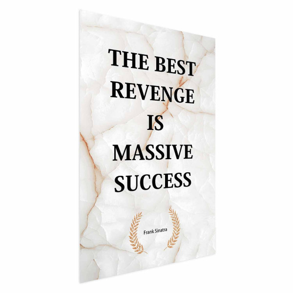 Plakat Best Revenge 29,7x42 cm 588403