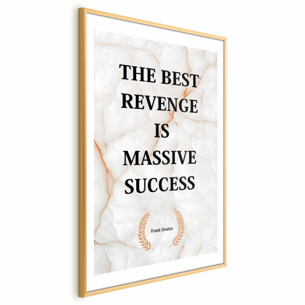 Plakat Best Revenge 29,7x42 cm 577318