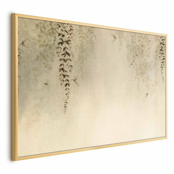 Plakat Beżowe koliberki 90x60 cm 580158