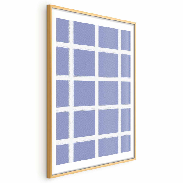 Plakat Białe linie 21x30 cm 578397