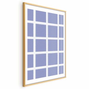 Plakat Białe linie 29,7×42 cm 585625