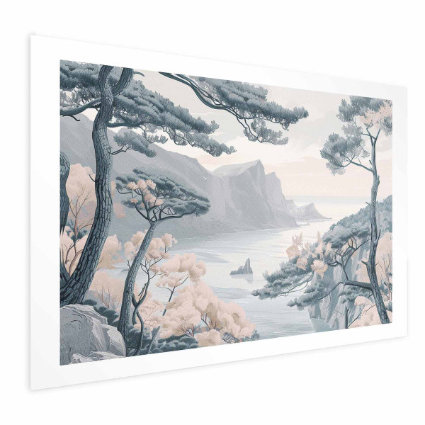 Plakat Błękitne wybrzeże 30x21 cm 578597