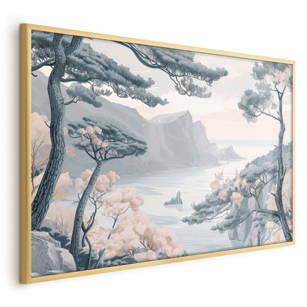 Plakat Błękitne wybrzeże 30x21 cm 580017