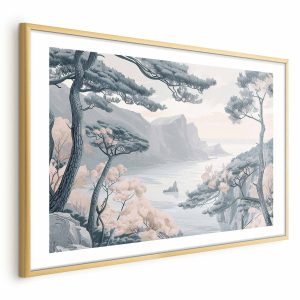 Plakat Błękitne wybrzeże 30×21 cm 577944 Plakat Błękitne wybrzeże 30×21 cm 577944