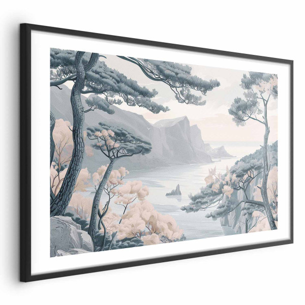 Plakat Błękitne wybrzeże 42x29,7 cm 588217
