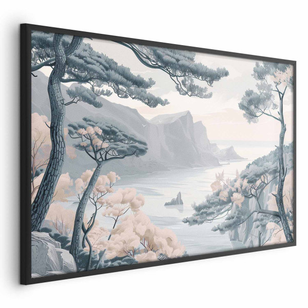 Plakat Błękitne wybrzeże 60x40 cm 589982