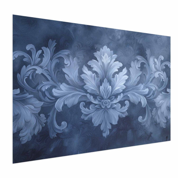 Plakat Błękitny ornament 90x60 cm 582270