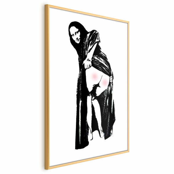 Plakat Bolesne siedzenie 21x30 cm 584487