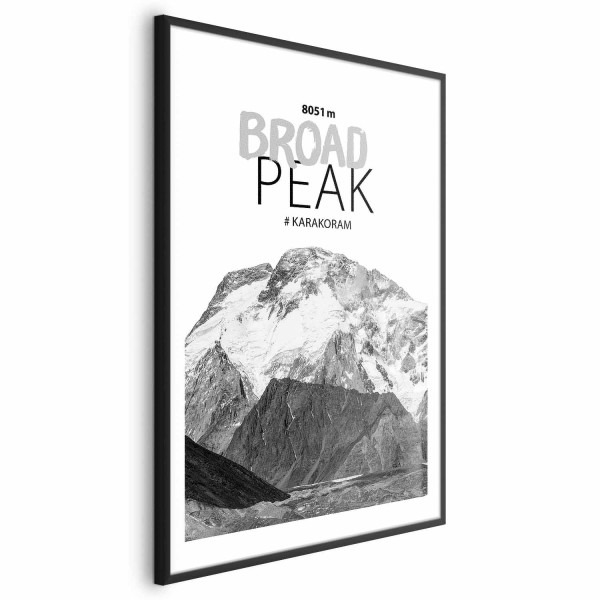 Plakat Broad Peak 21x30 cm 582495
