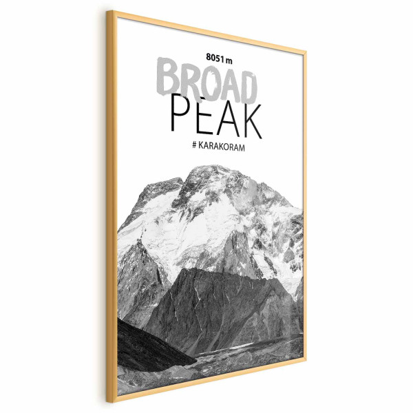 Plakat Broad Peak 21x30 cm 585509