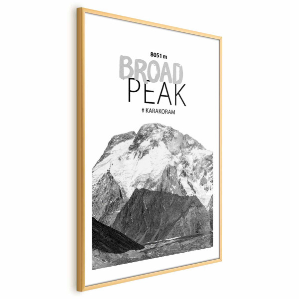 Plakat Broad Peak 29,7x42 cm 578526