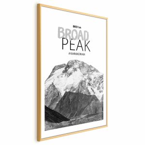 Plakat Broad Peak 40×60 cm 591411 Plakat Broad Peak 40×60 cm 591411