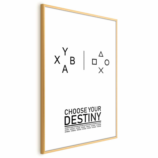 Plakat Choose your destiny 29,7x42 cm 577291