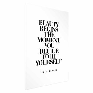 Plakat Coco Chanel 21×30 cm 585731