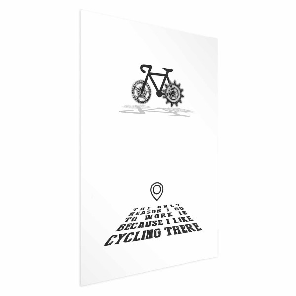 Plakat Cycling 21x30 cm 580356