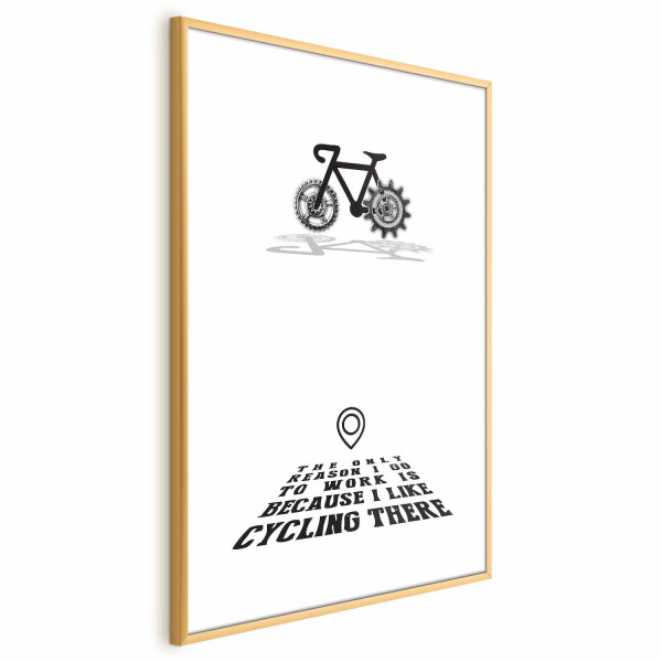Plakat Cycling 29,7x42 cm 579115