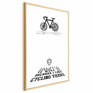 Plakat Cycling 40×60 cm 589481