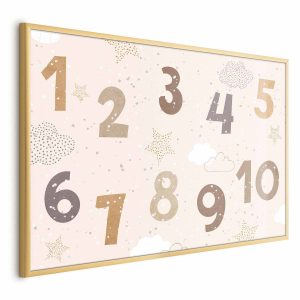 Plakat Cyferki 60×40 cm 585097 Plakat Cyferki 60×40 cm 585097