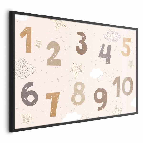 Plakat Cyferki 60x40 cm 585240