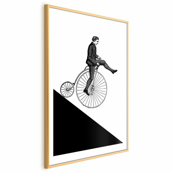 Plakat Cyklista 21x30 cm 587445