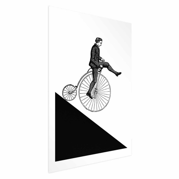 Plakat Cyklista 40x60 cm 589256
