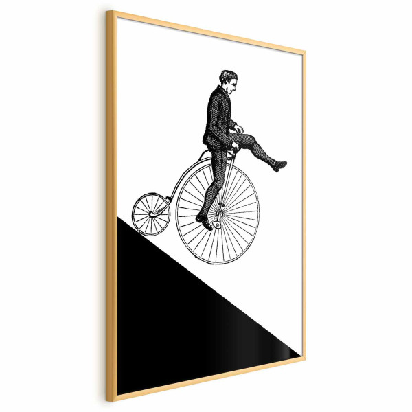 Plakat Cyklista 60x90 cm 583882