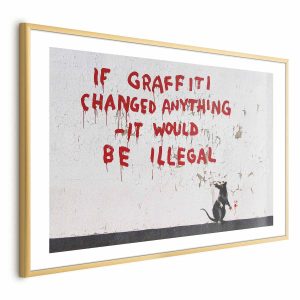 Plakat Cytat graffiti 30×21 cm 580326 Plakat Cytat graffiti 30×21 cm 580326