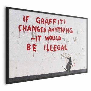 Plakat Cytat graffiti 30×21 cm 581017 Plakat Cytat graffiti 30×21 cm 581017