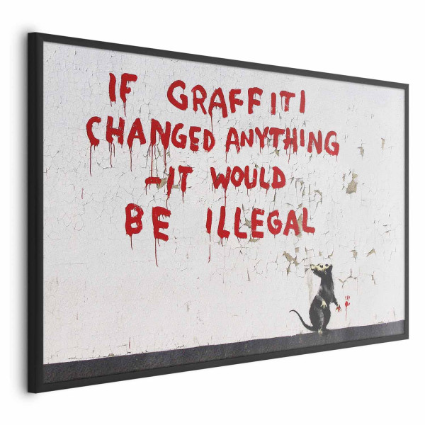 Plakat Cytat graffiti 42x29,7 cm 581266
