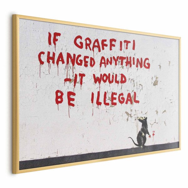 Plakat Cytat graffiti 90x60 cm 587371