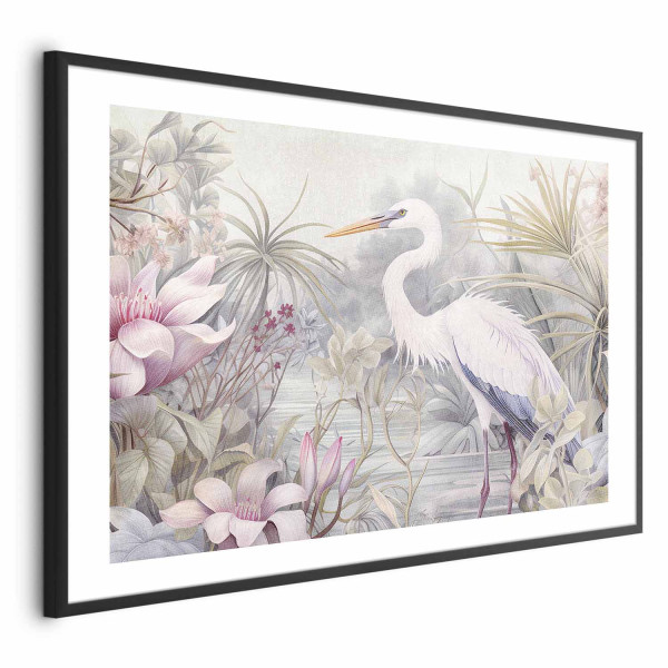 Plakat Czapla 60x40 cm 579591
