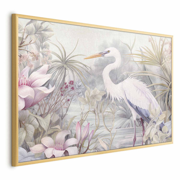 Plakat Czapla 90x60 cm 581621