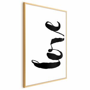 Plakat Czarne Love 21×30 cm 584676 Plakat Czarne Love 21×30 cm 584676