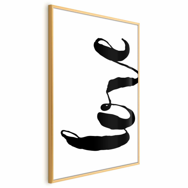 Plakat Czarne Love 21x30 cm 583678