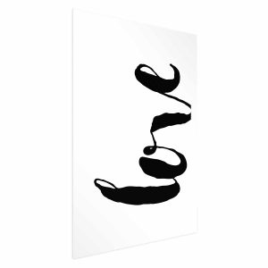 Plakat Czarne Love 29,7×42 cm 577033 Plakat Czarne Love 29,7×42 cm 577033