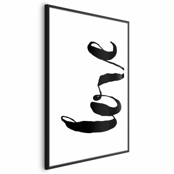 Plakat Czarne Love 29,7x42 cm 584038
