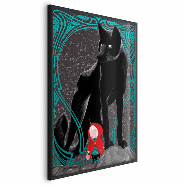 Plakat Czerwony kapturek 21x30 cm 583505