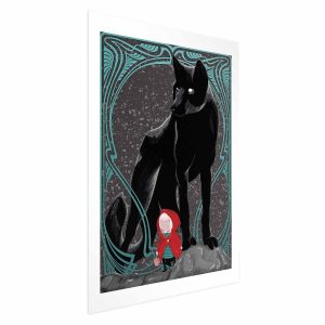 Plakat Czerwony kapturek 21×30 cm 583546 Plakat Czerwony kapturek 21×30 cm 583546